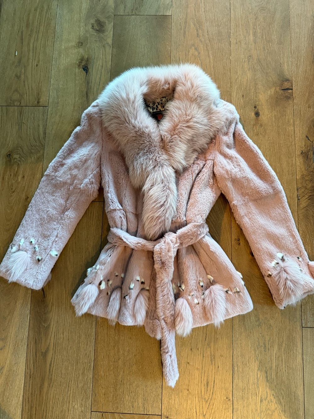 Vintage Fox and Rabbit Fur Coat